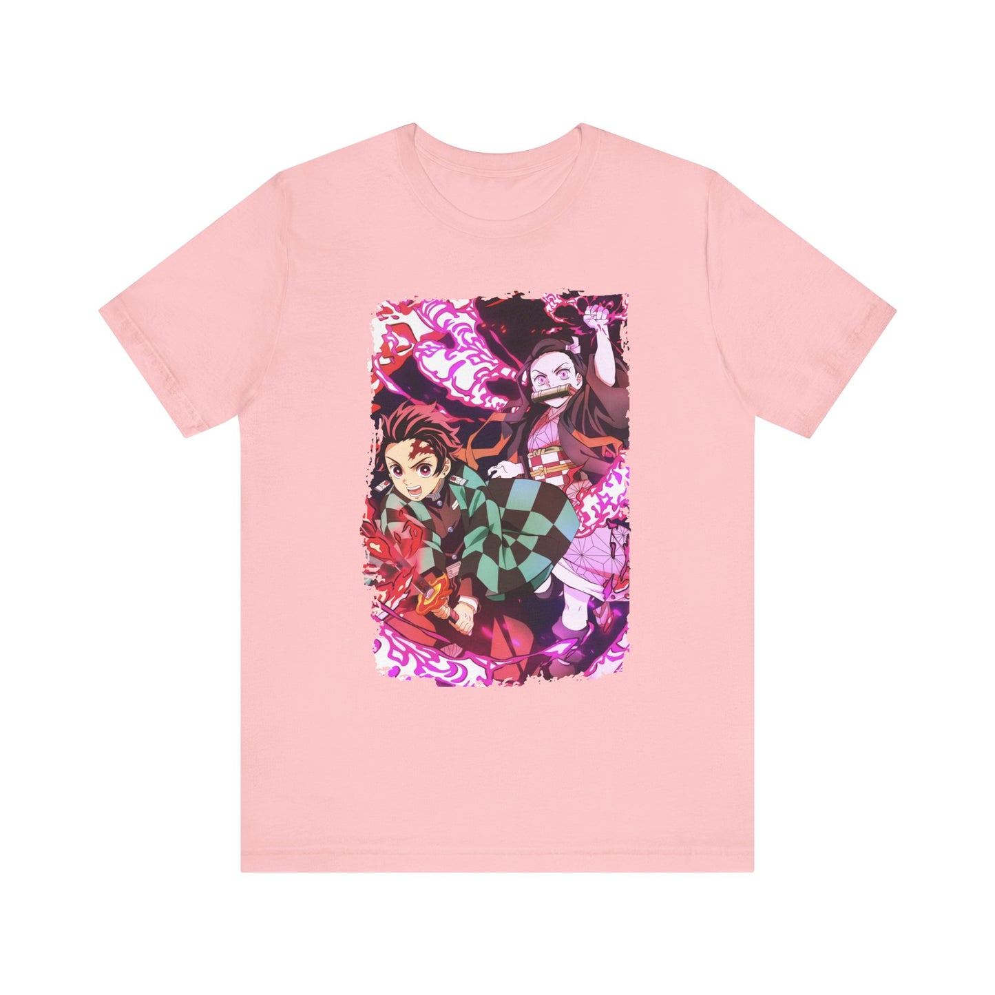 Nezuko and Tanjiro - Demon Slayer - Short Sleeve Tee