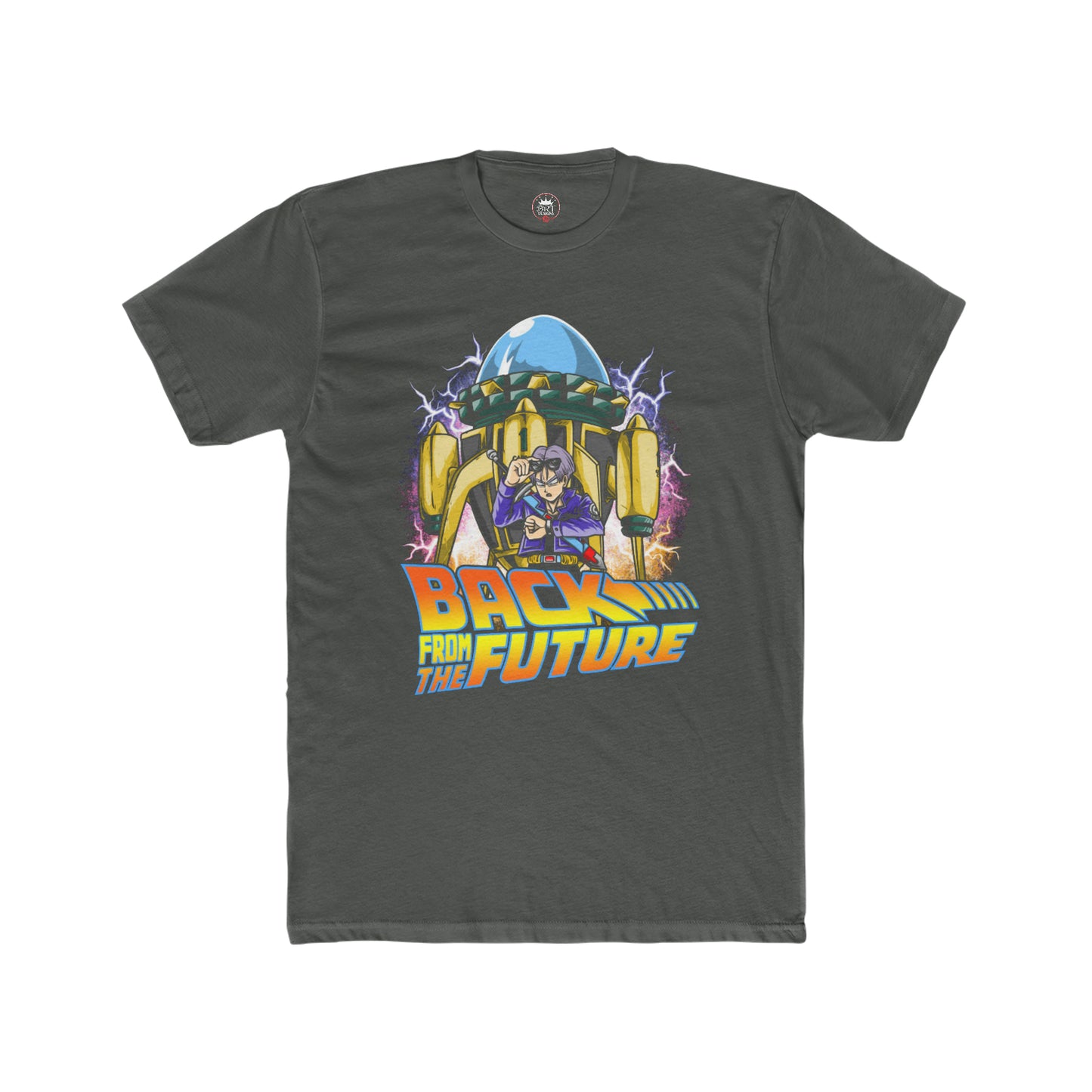 Back to the Future Men's Cotton Crew Tee