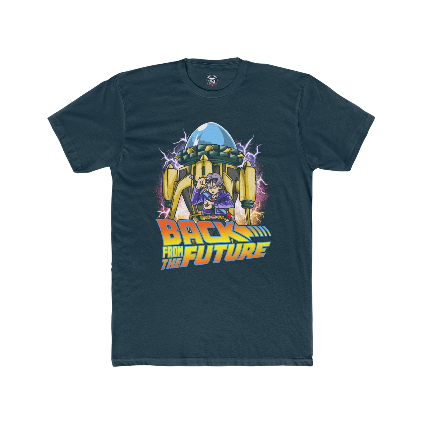 Back to the Future Men's Cotton Crew Tee