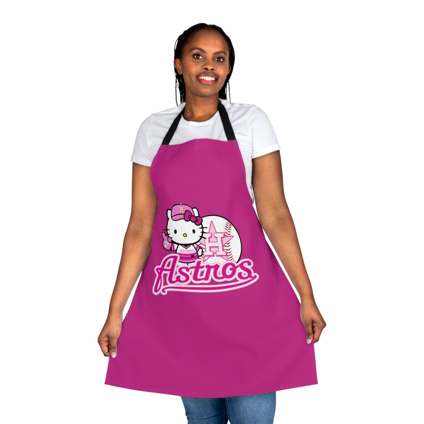 Astros Kitty Apron, 5-Color Straps (AOP)