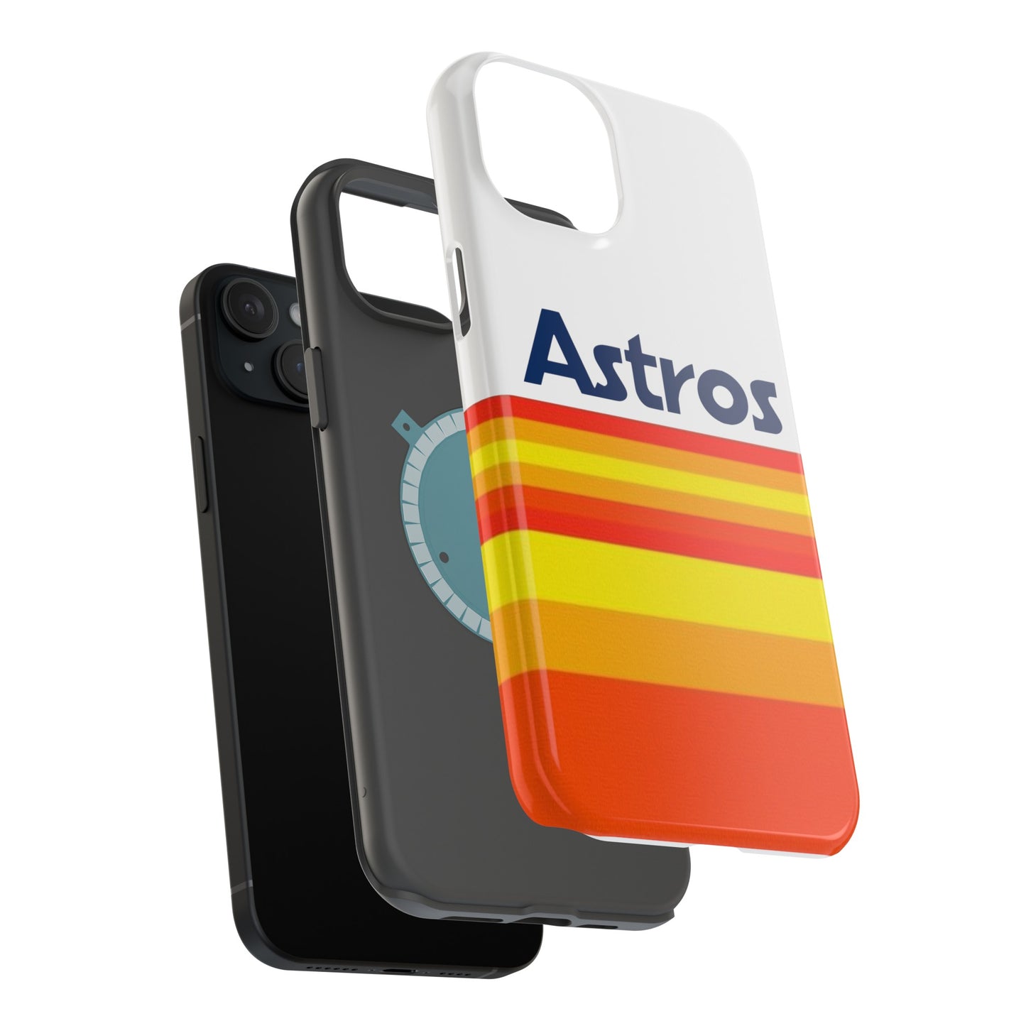 Astros - RETRO - STRIPES - MagSafe Tough Cases