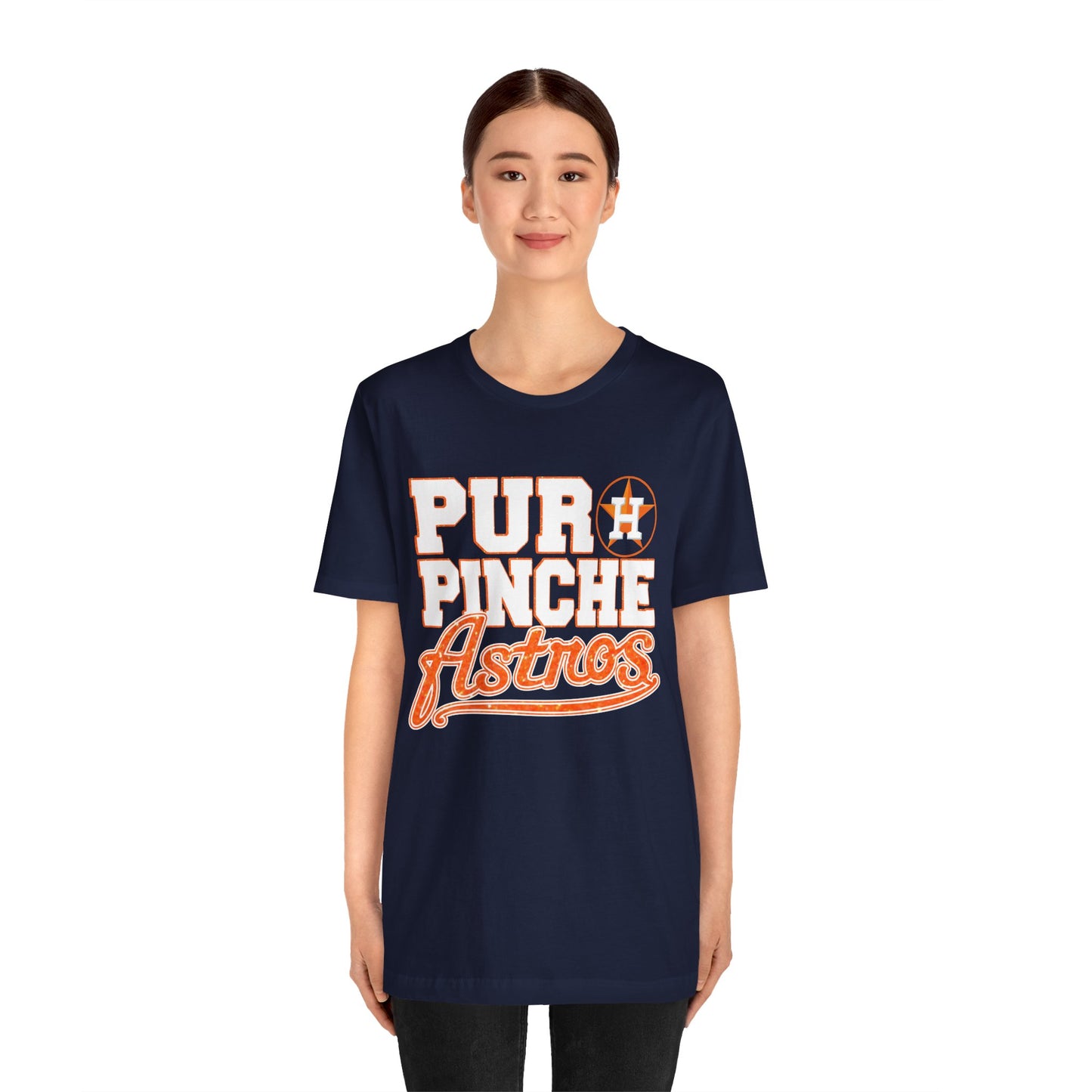 Puro Pinche Astros Houston Unisex Jersey Short Sleeve Tee