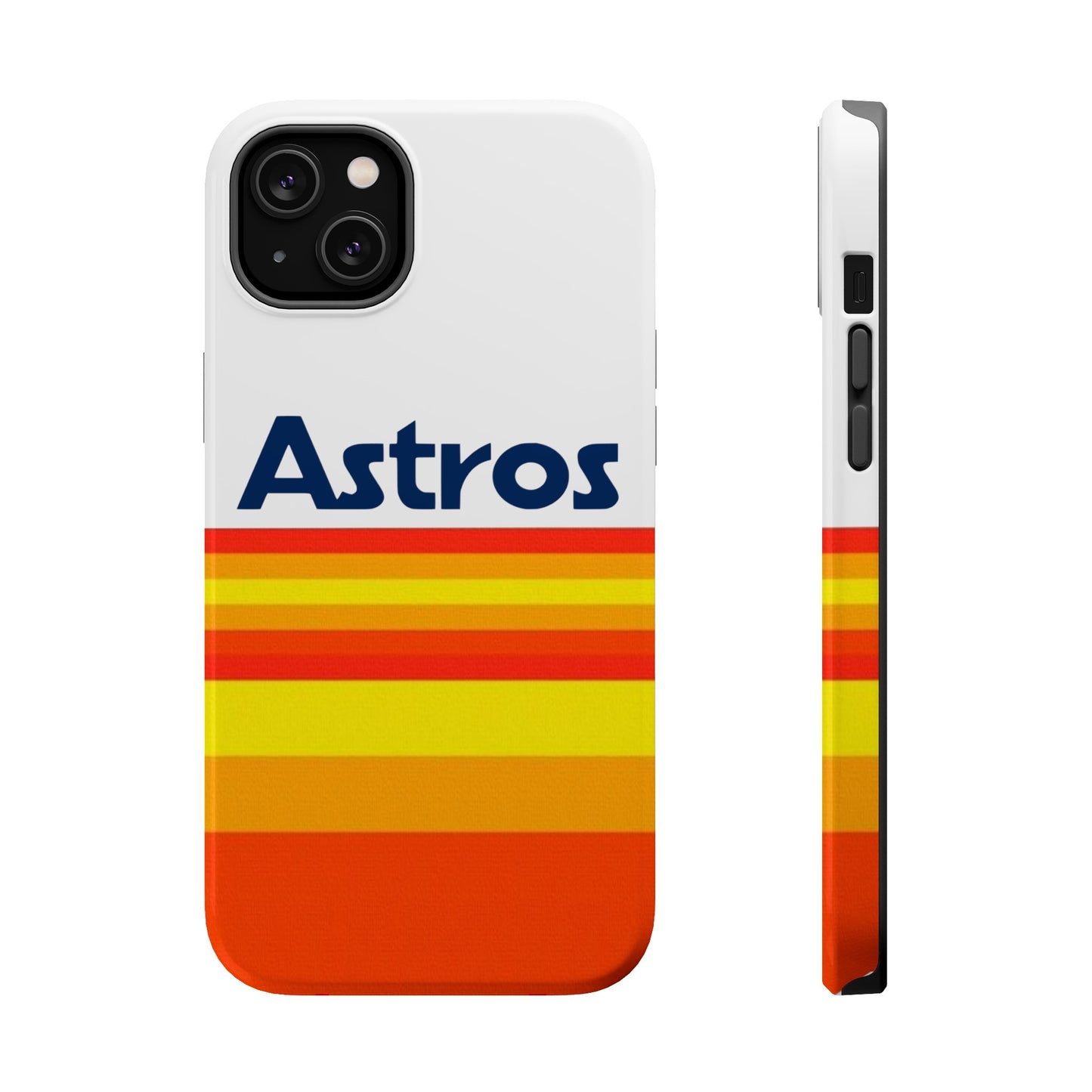 Astros - RETRO - STRIPES - MagSafe Tough Cases