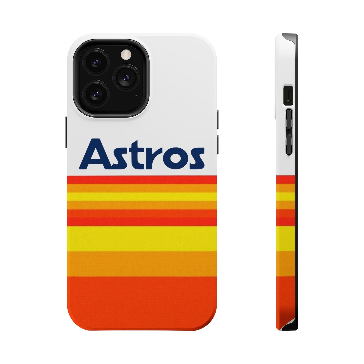 Astros - RETRO - STRIPES - MagSafe Tough Cases