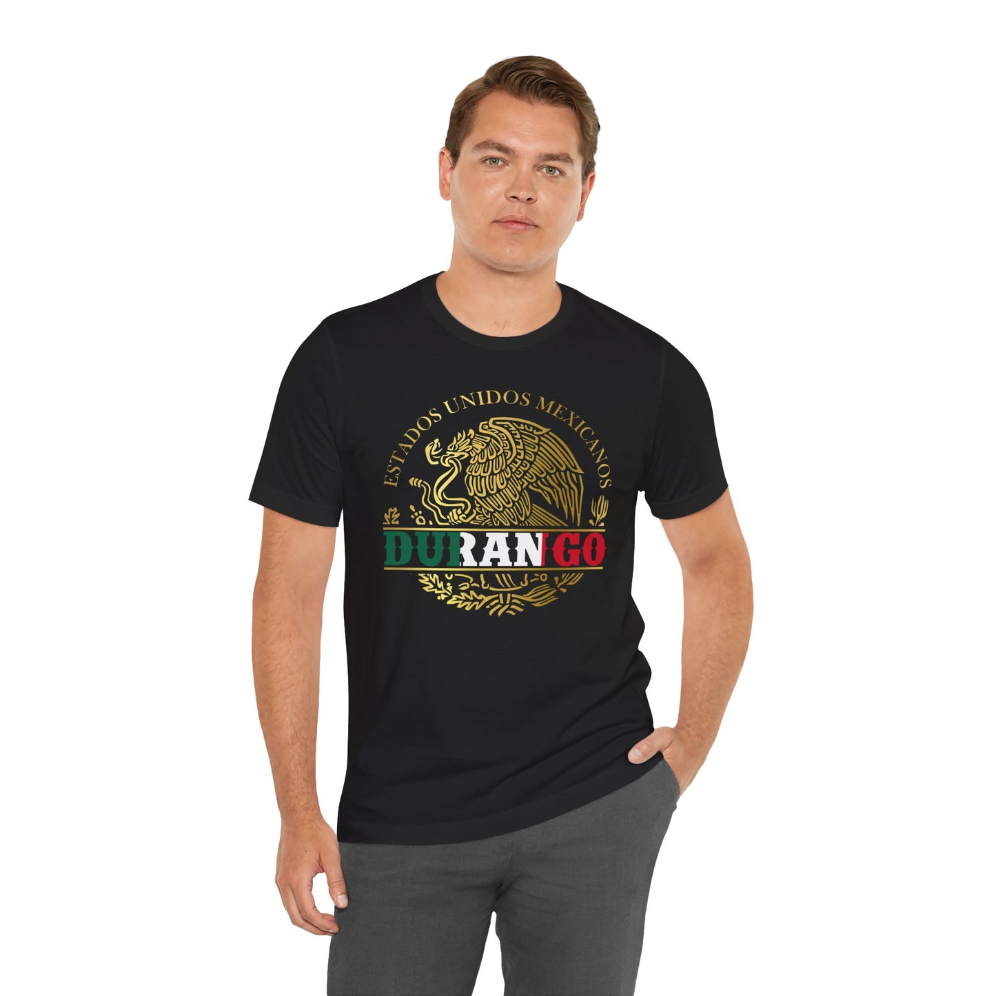 Estados Unidos Mexicanos - Durango Unisex Jersey Short Sleeve Tee