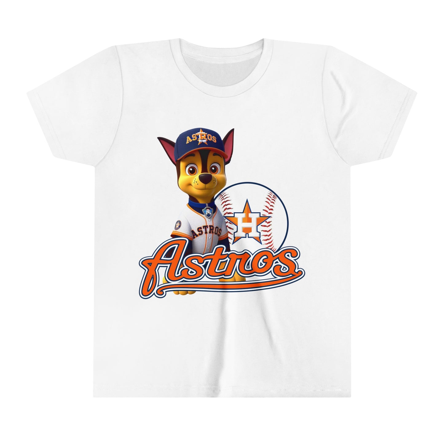 Astros Chase in Jersey Youth Short Sleeve Tee