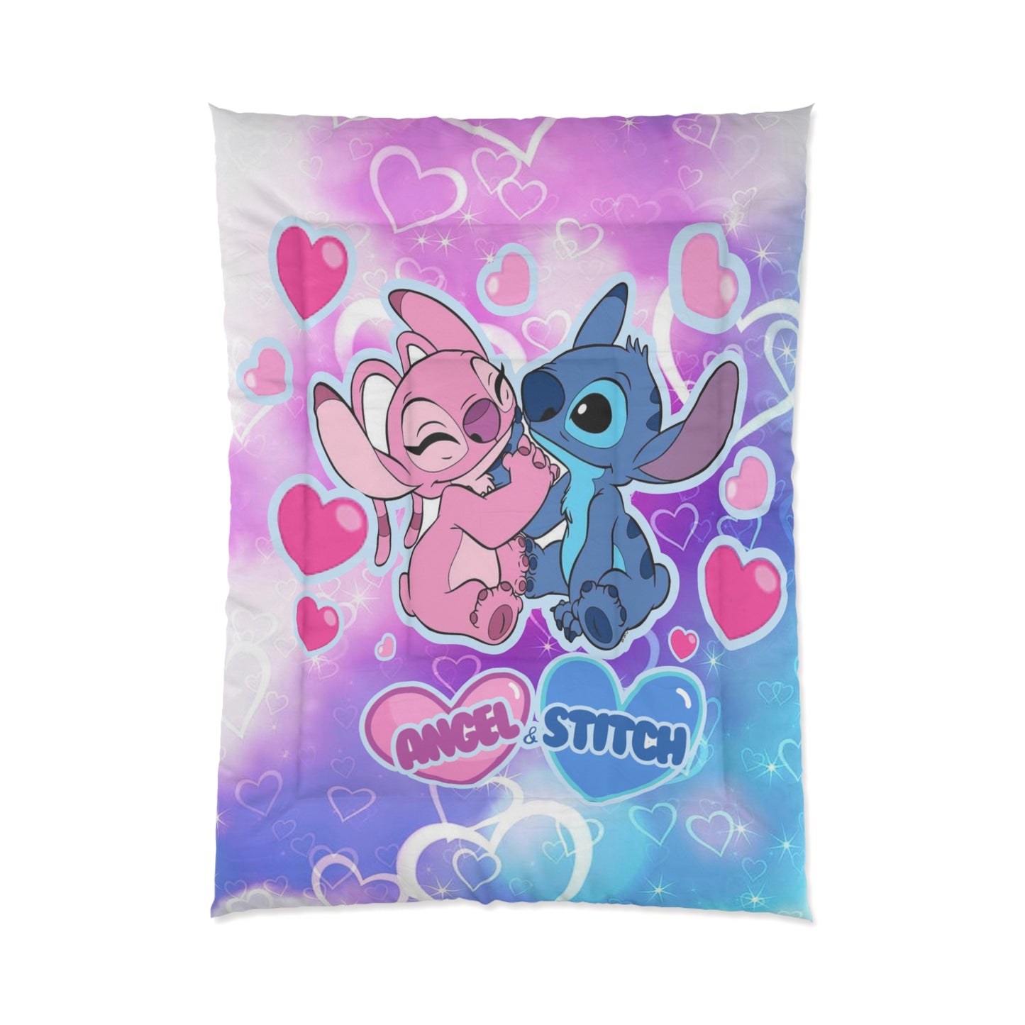 Stitch and Angel Comforter