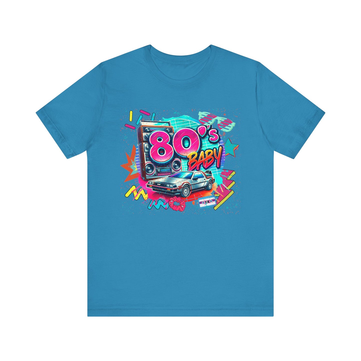 80s baby Unisex Jersey Short Sleeve Tee