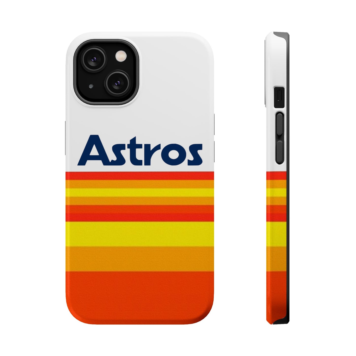 Astros - RETRO - STRIPES - MagSafe Tough Cases