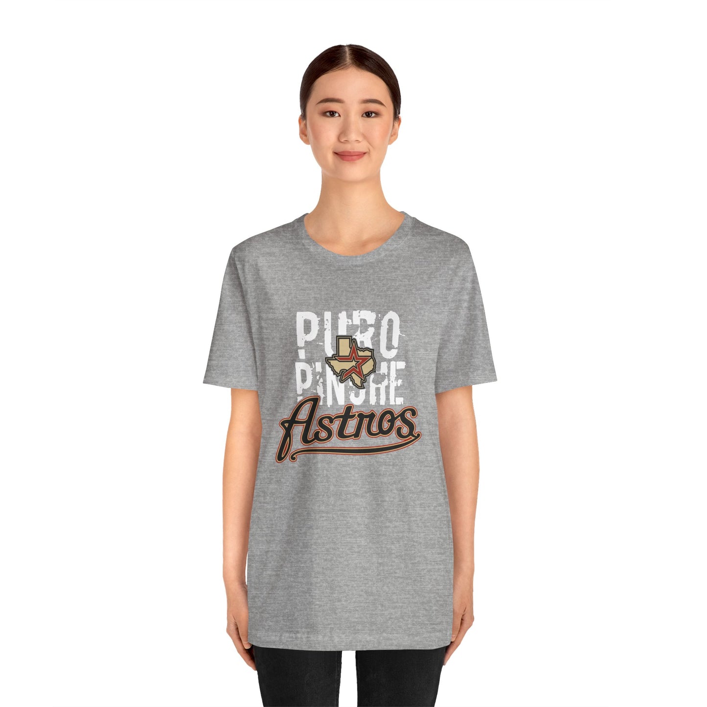 Puro Pinche Astros Unisex Jersey Short Sleeve Tee