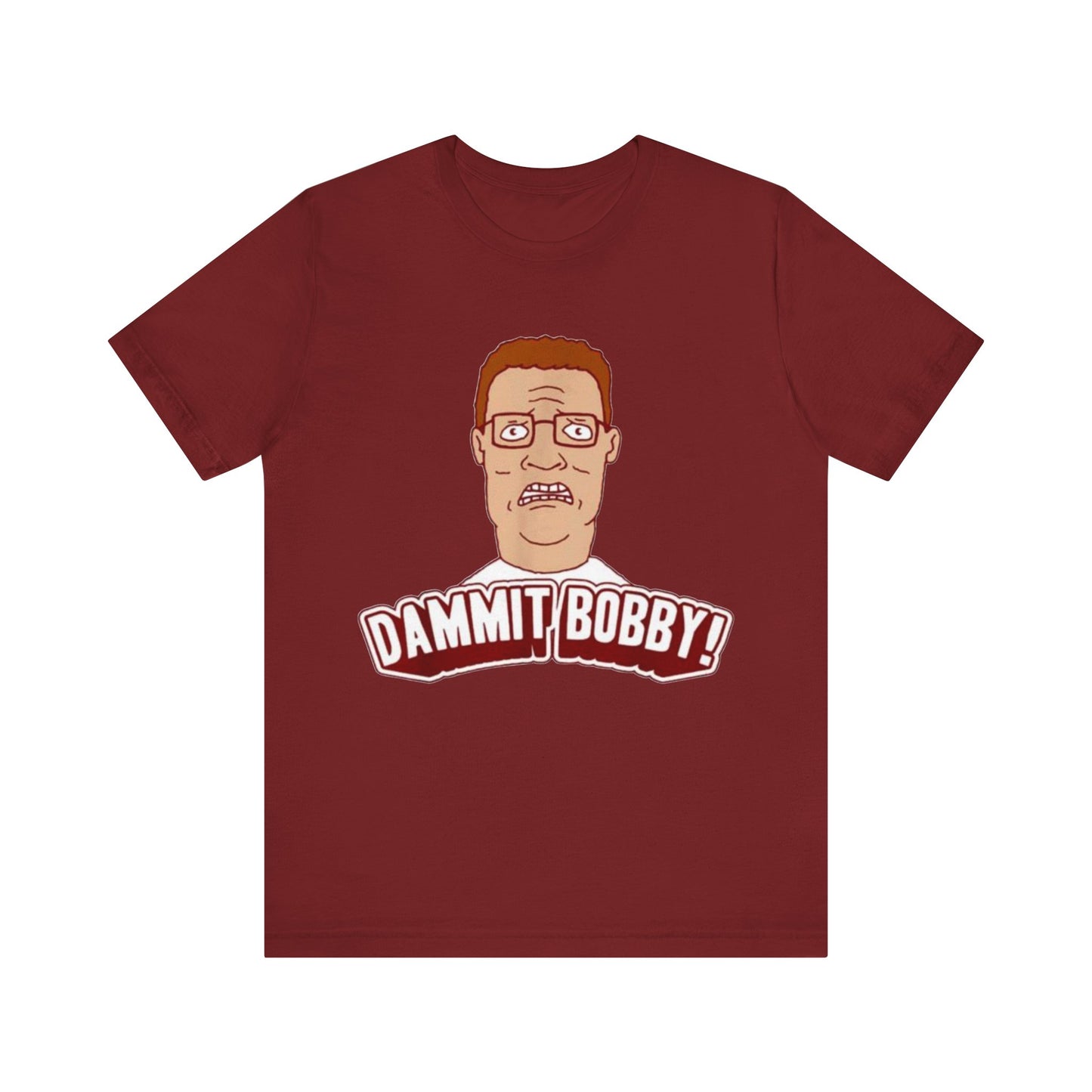 King of the Hill themed Unisex Jersey Short Sleeve Tee