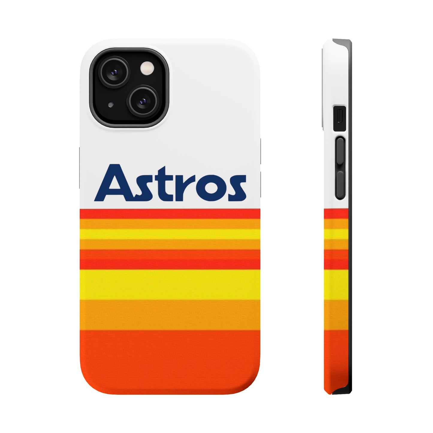 Astros - RETRO - STRIPES - MagSafe Tough Cases