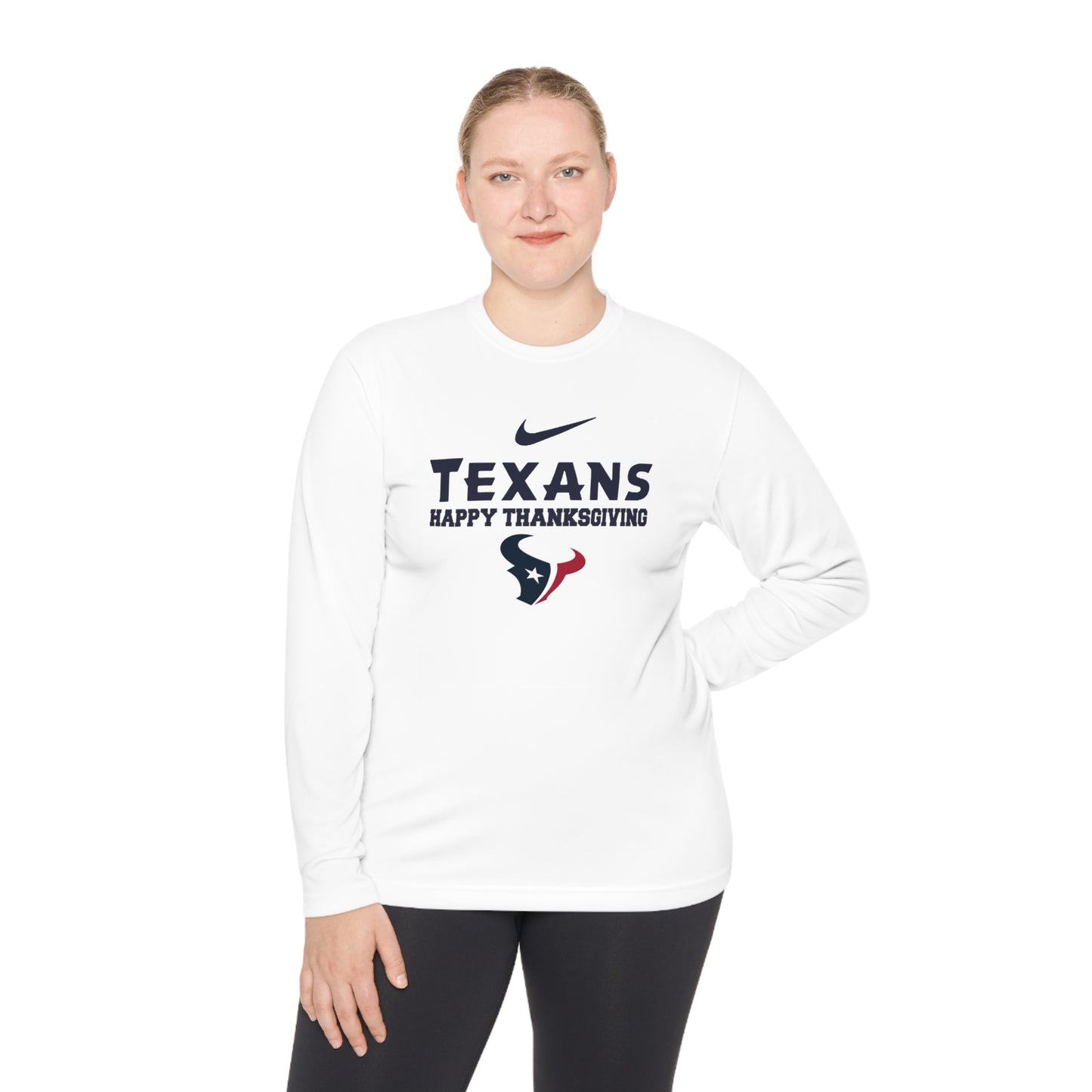 Turkey and Touchdowns Unisex Lightweight Long Sleeve Tee