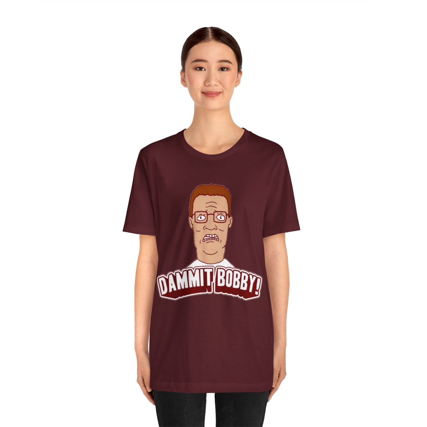 King of the Hill themed Unisex Jersey Short Sleeve Tee