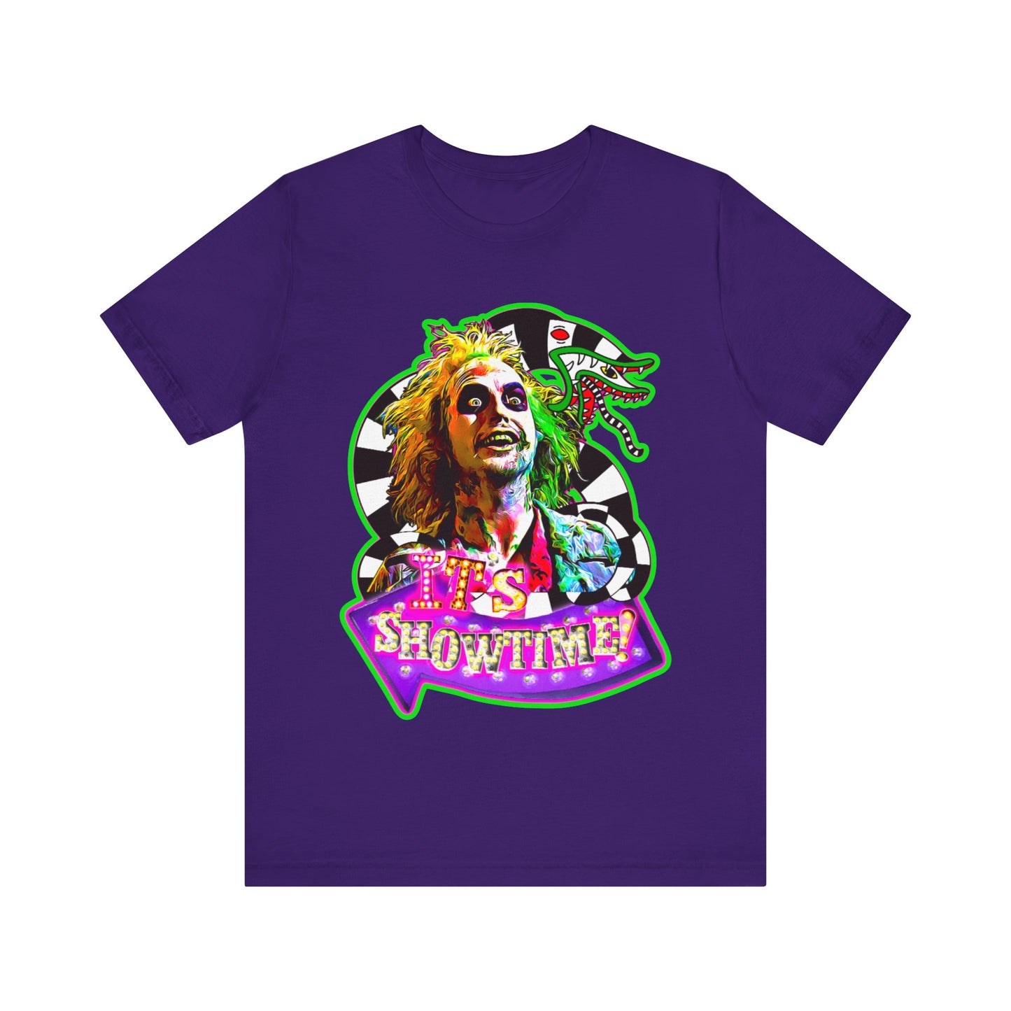 Beetlejuice themed Unisex Jersey Short Sleeve Tee