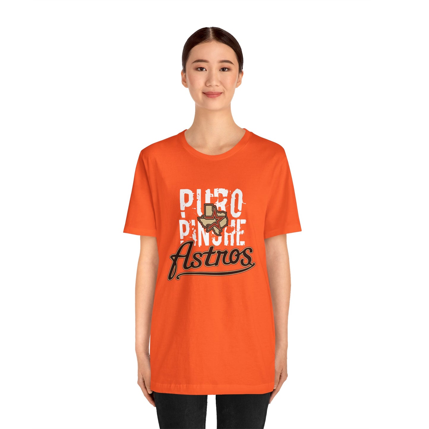 Puro Pinche Astros Unisex Jersey Short Sleeve Tee