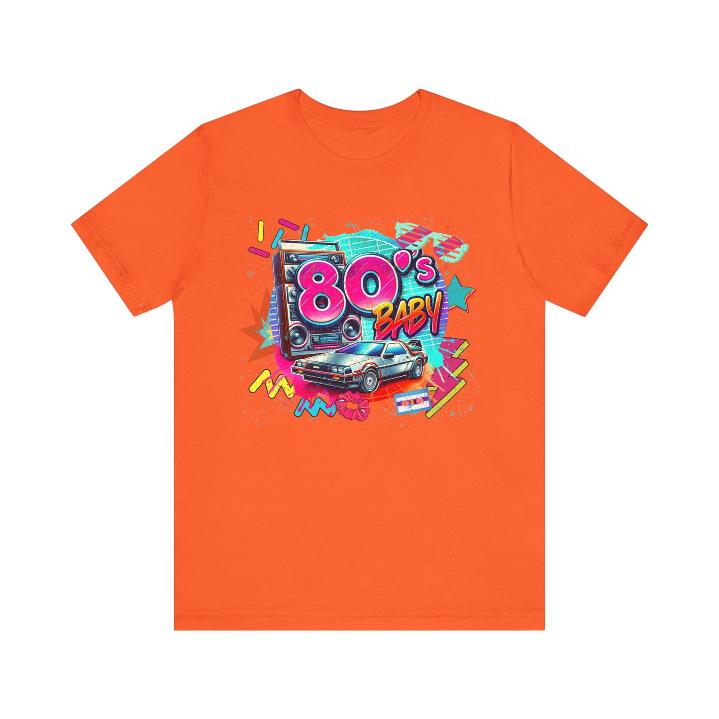 80s baby Unisex Jersey Short Sleeve Tee