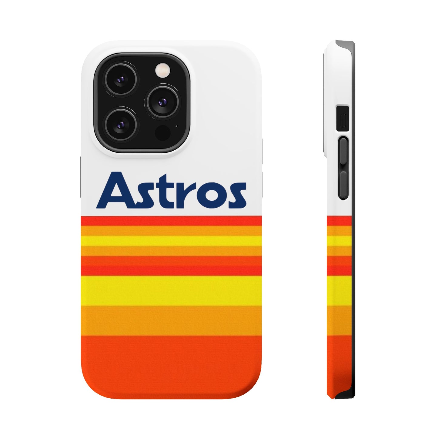 Astros - RETRO - STRIPES - MagSafe Tough Cases