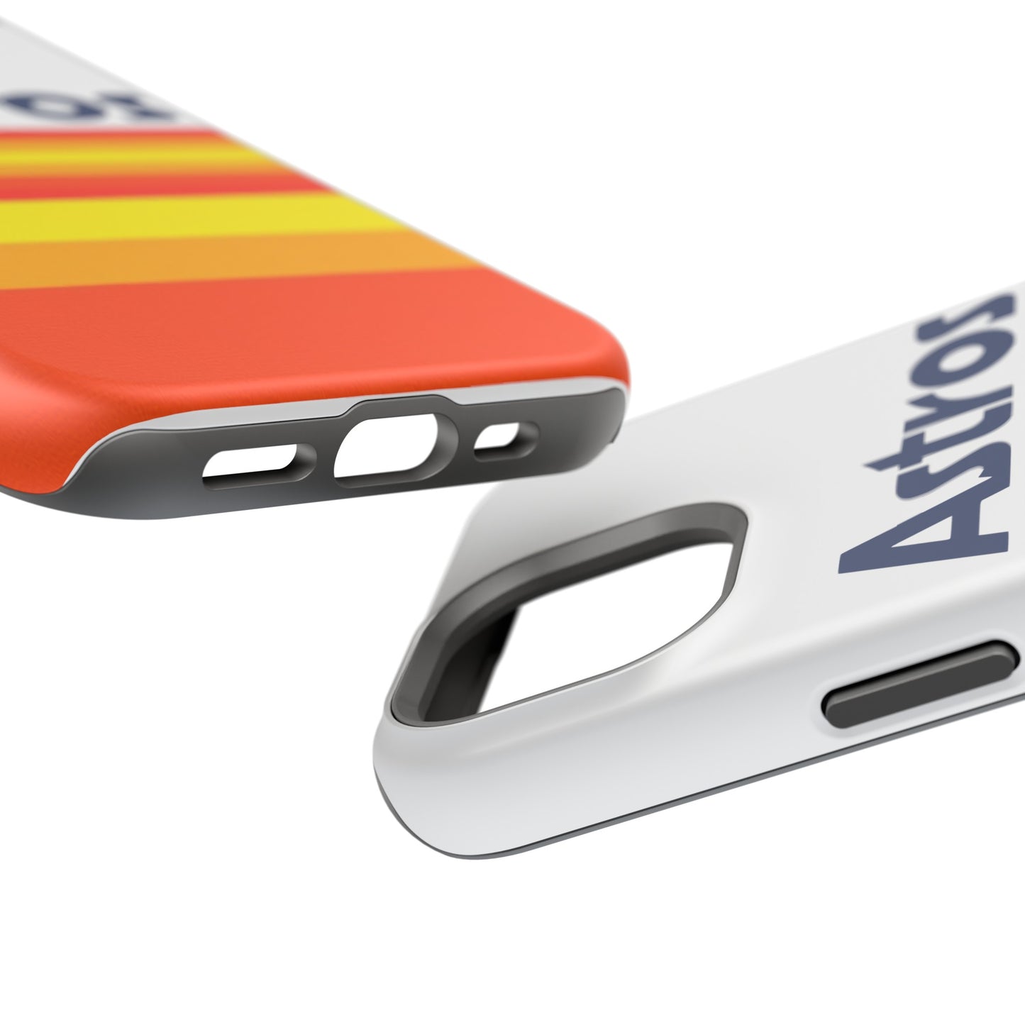 Astros - RETRO - STRIPES - MagSafe Tough Cases