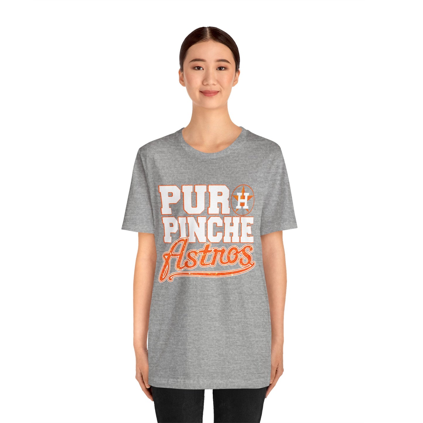 Puro Pinche Astros Houston Unisex Jersey Short Sleeve Tee