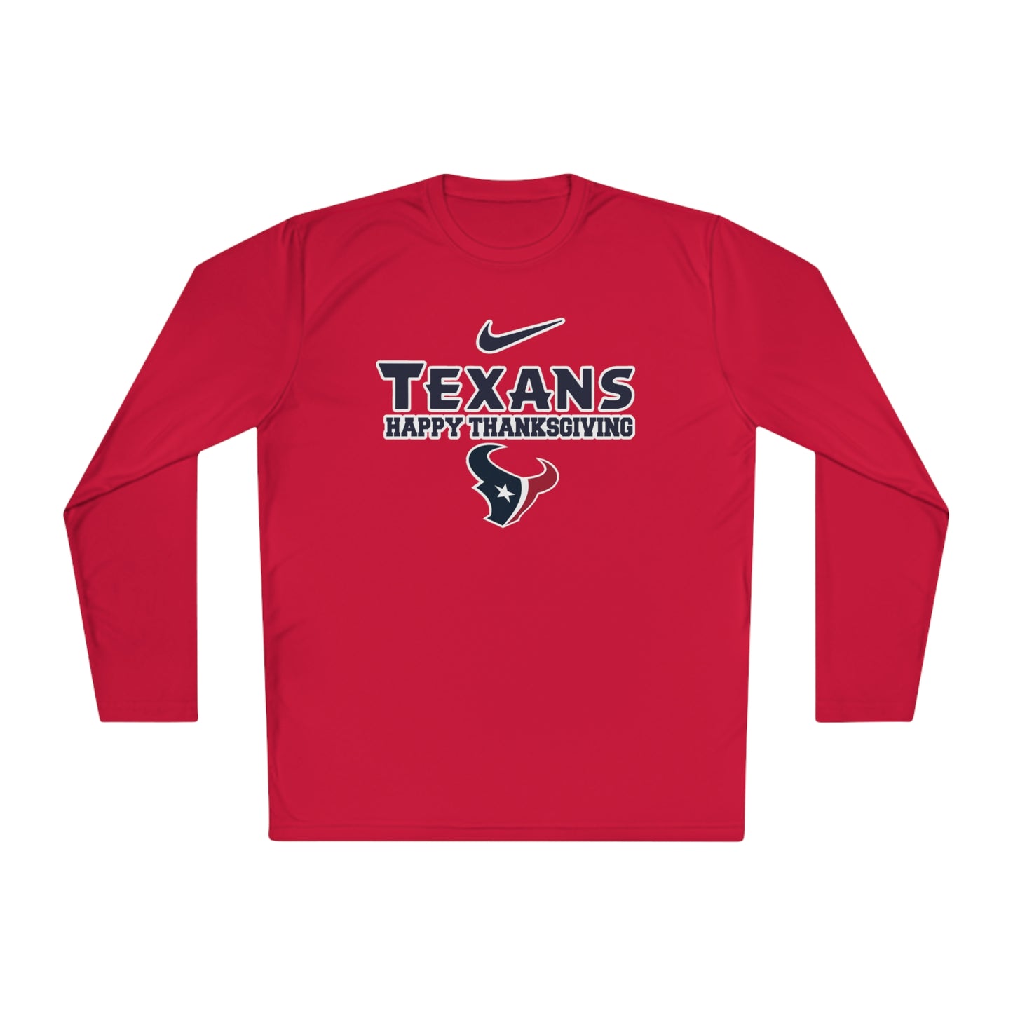 Turkey and Touchdowns Unisex Lightweight Long Sleeve Tee