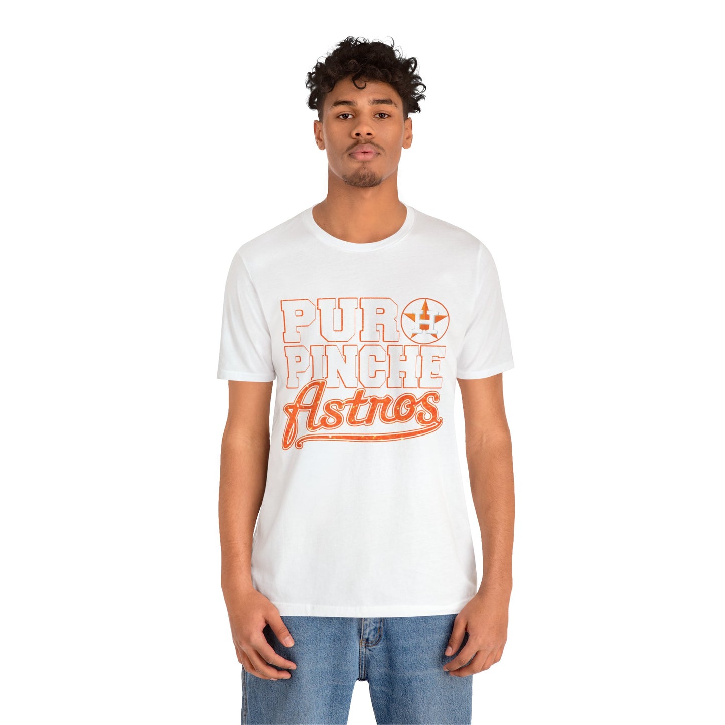 Puro Pinche Astros Houston Unisex Jersey Short Sleeve Tee