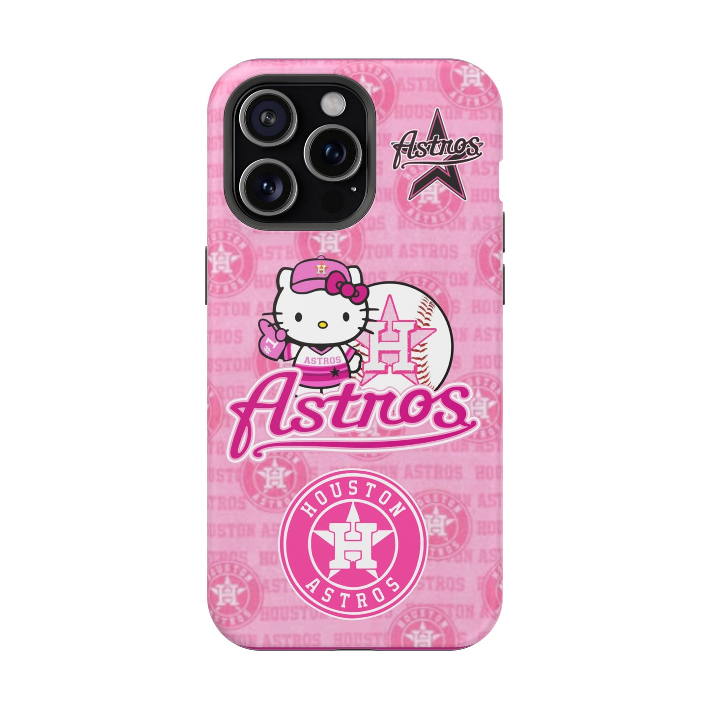 Astros - Pink Kitty - MagSafe Tough Cases