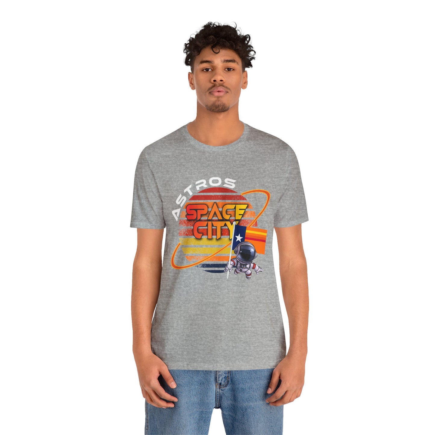 Astros Space City Unisex Jersey Short Sleeve Tee