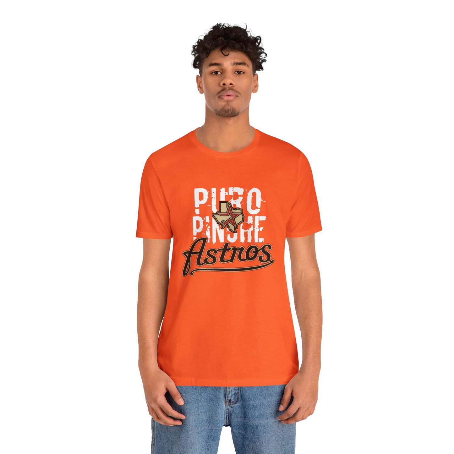 Puro Pinche Astros Unisex Jersey Short Sleeve Tee