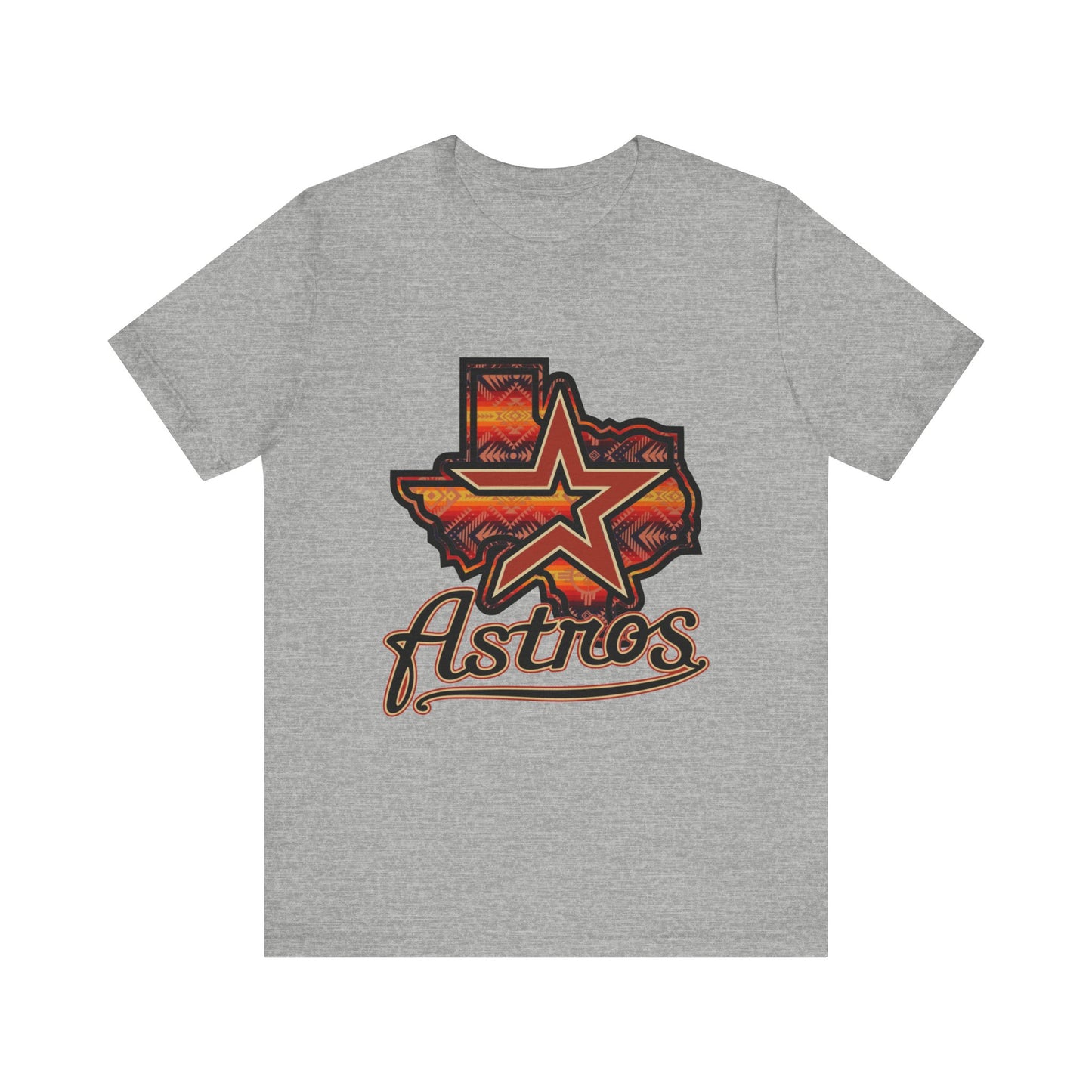 Astros - Texas - Star - Unisex Jersey Short Sleeve Tee