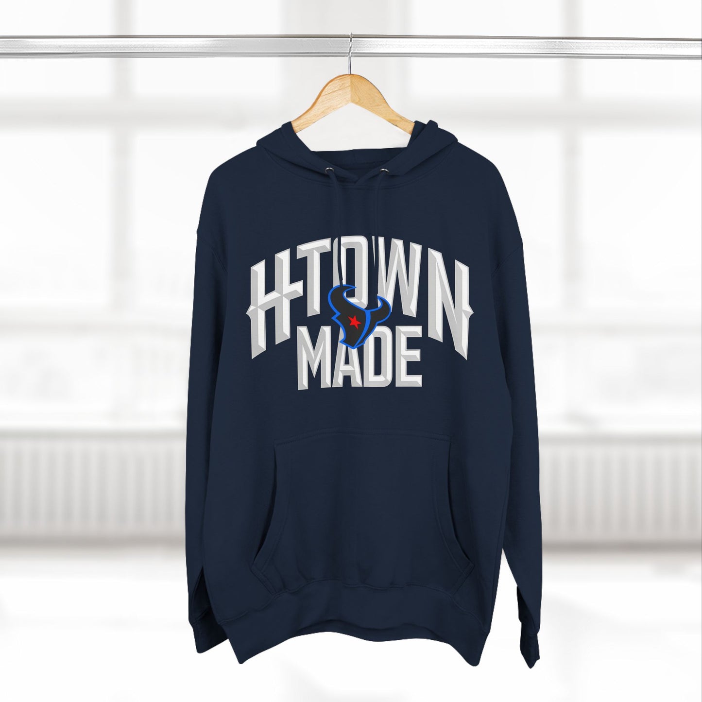 H-Town Made - Three-Panel Fleece Hoodie