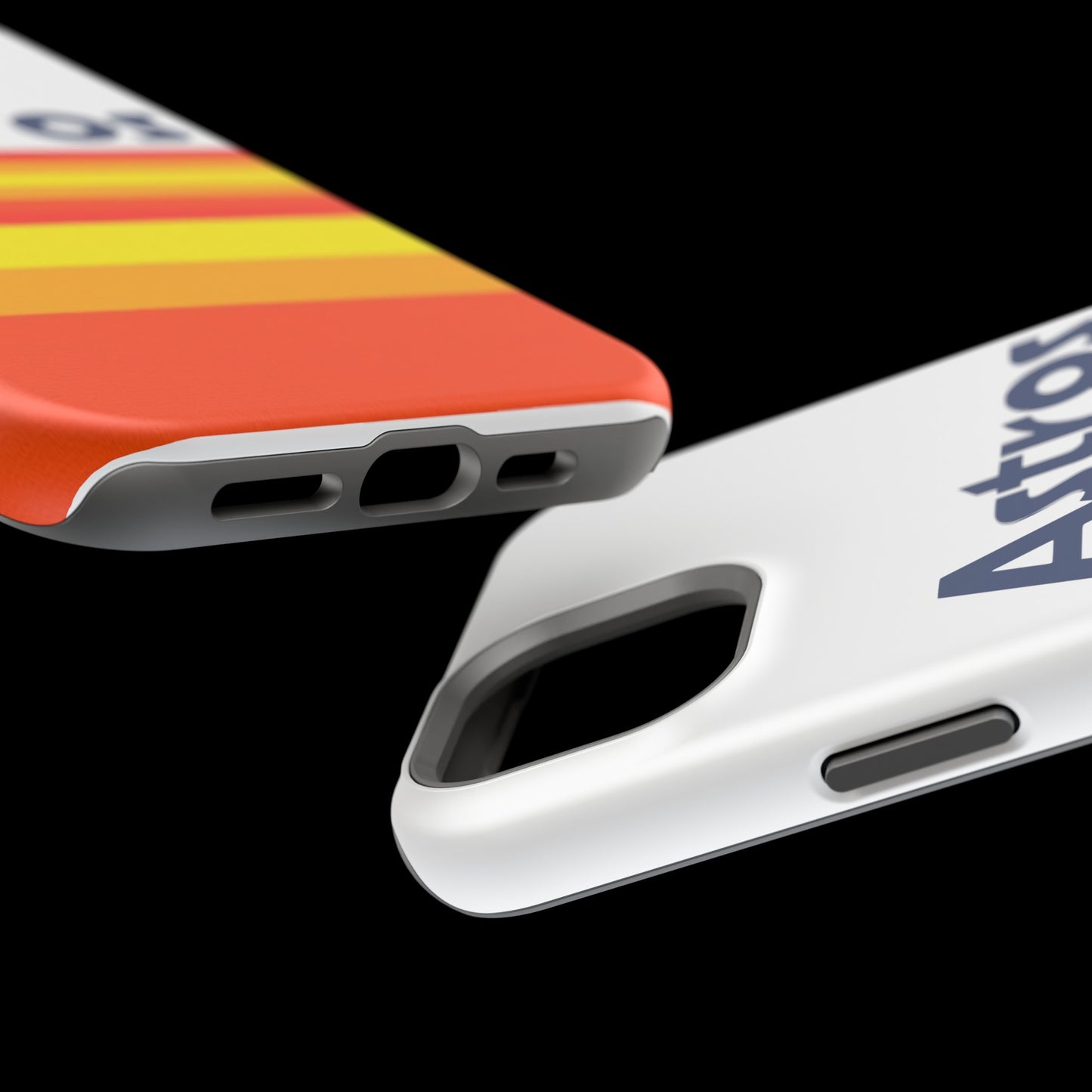 Astros - RETRO - STRIPES - MagSafe Tough Cases