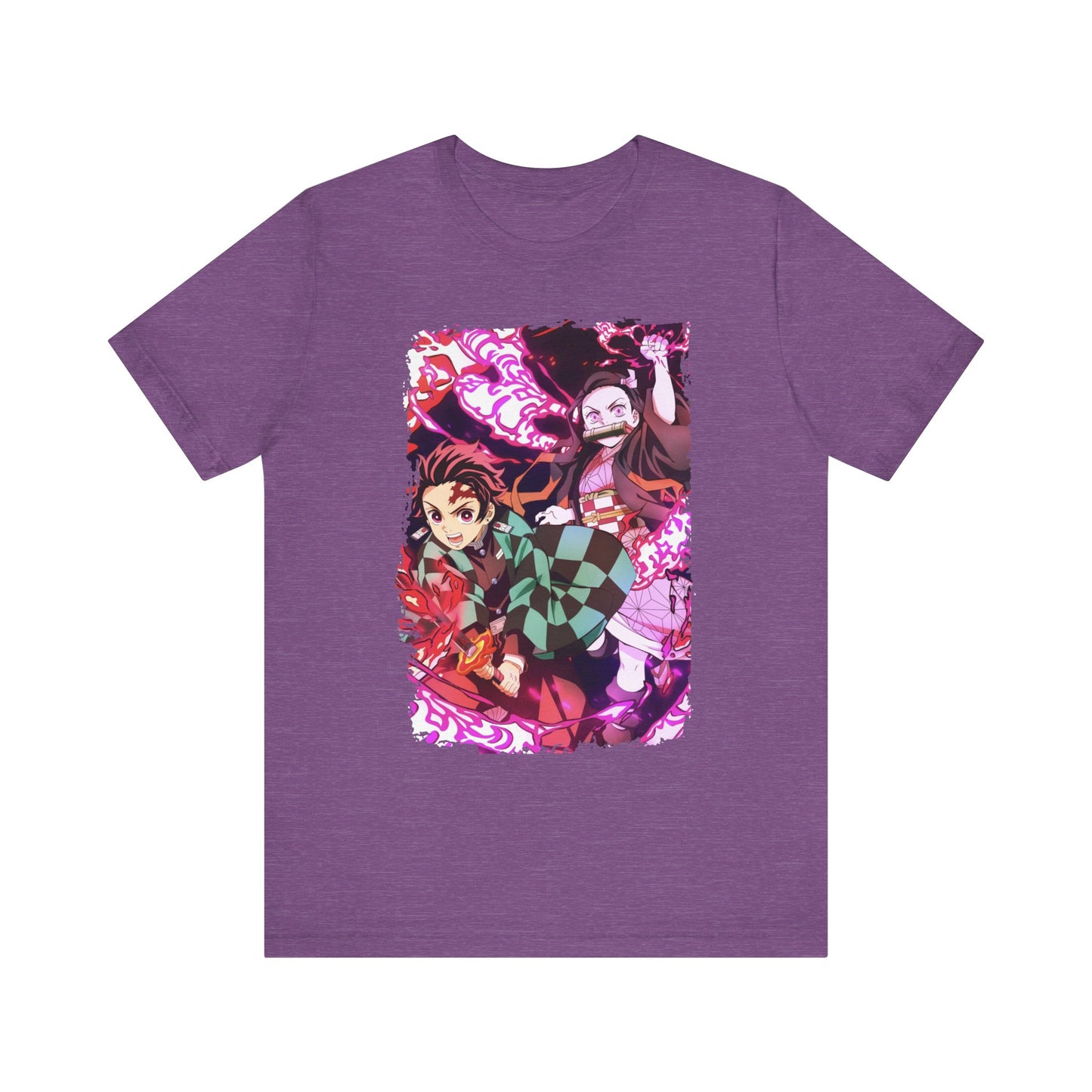 Nezuko and Tanjiro - Demon Slayer - Short Sleeve Tee