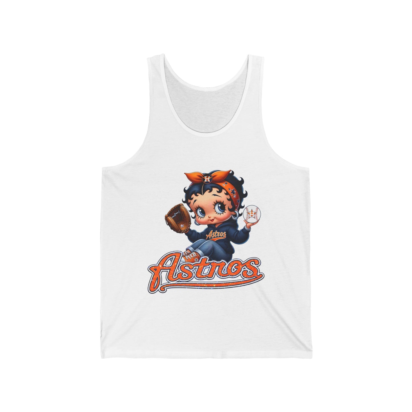 Astros - Betty - Unisex Jersey Tank