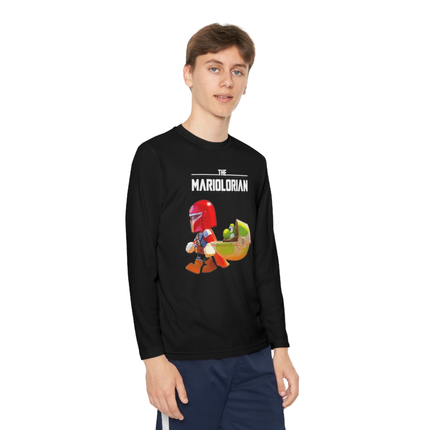 Mariolorian Youth Long Sleeve Competitor Tee