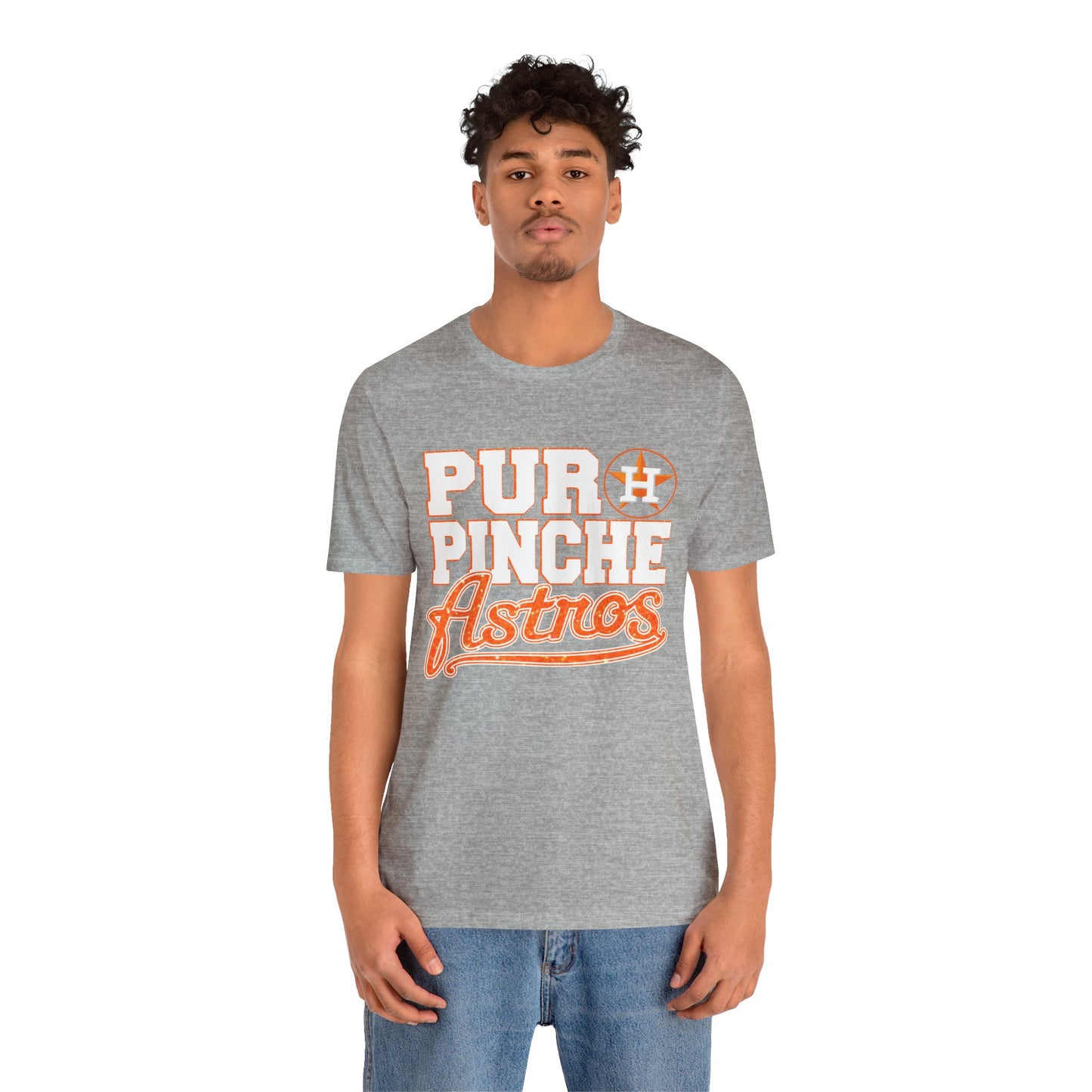 Puro Pinche Astros Houston Unisex Jersey Short Sleeve Tee