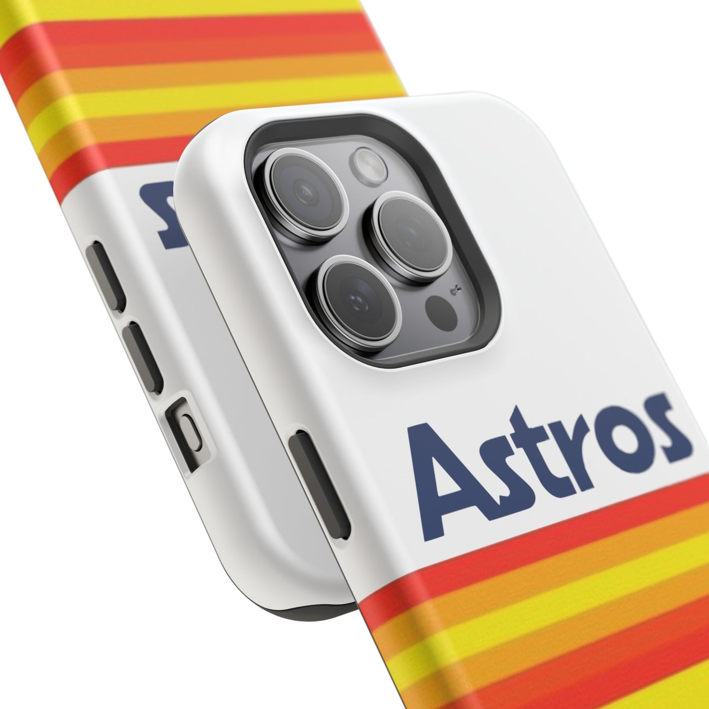 Astros - RETRO - STRIPES - MagSafe Tough Cases