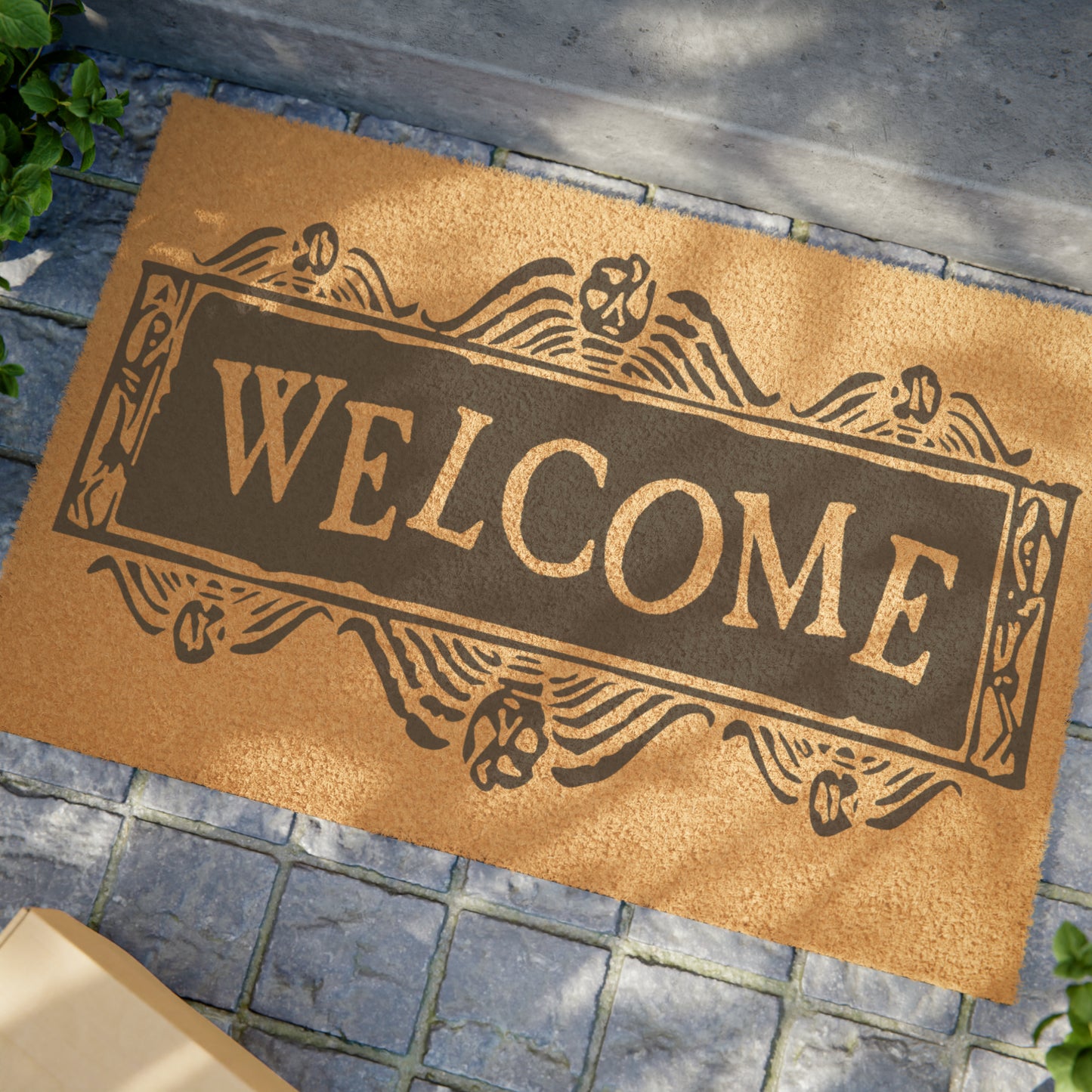 Beetlejuice Custom Doormat