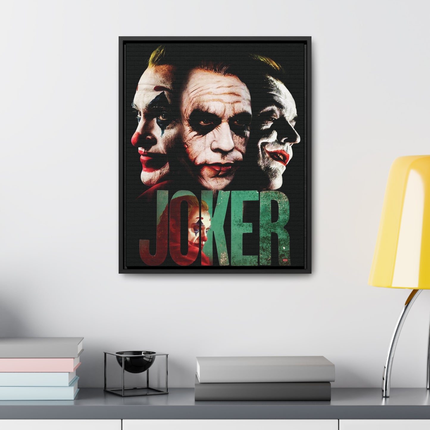 Joker Gallery Canvas Wraps, Vertical Frame