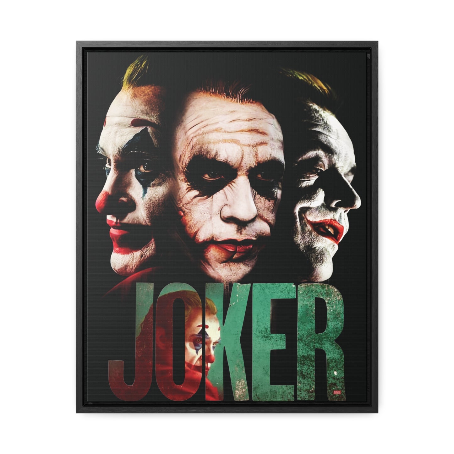 Joker Gallery Canvas Wraps, Vertical Frame