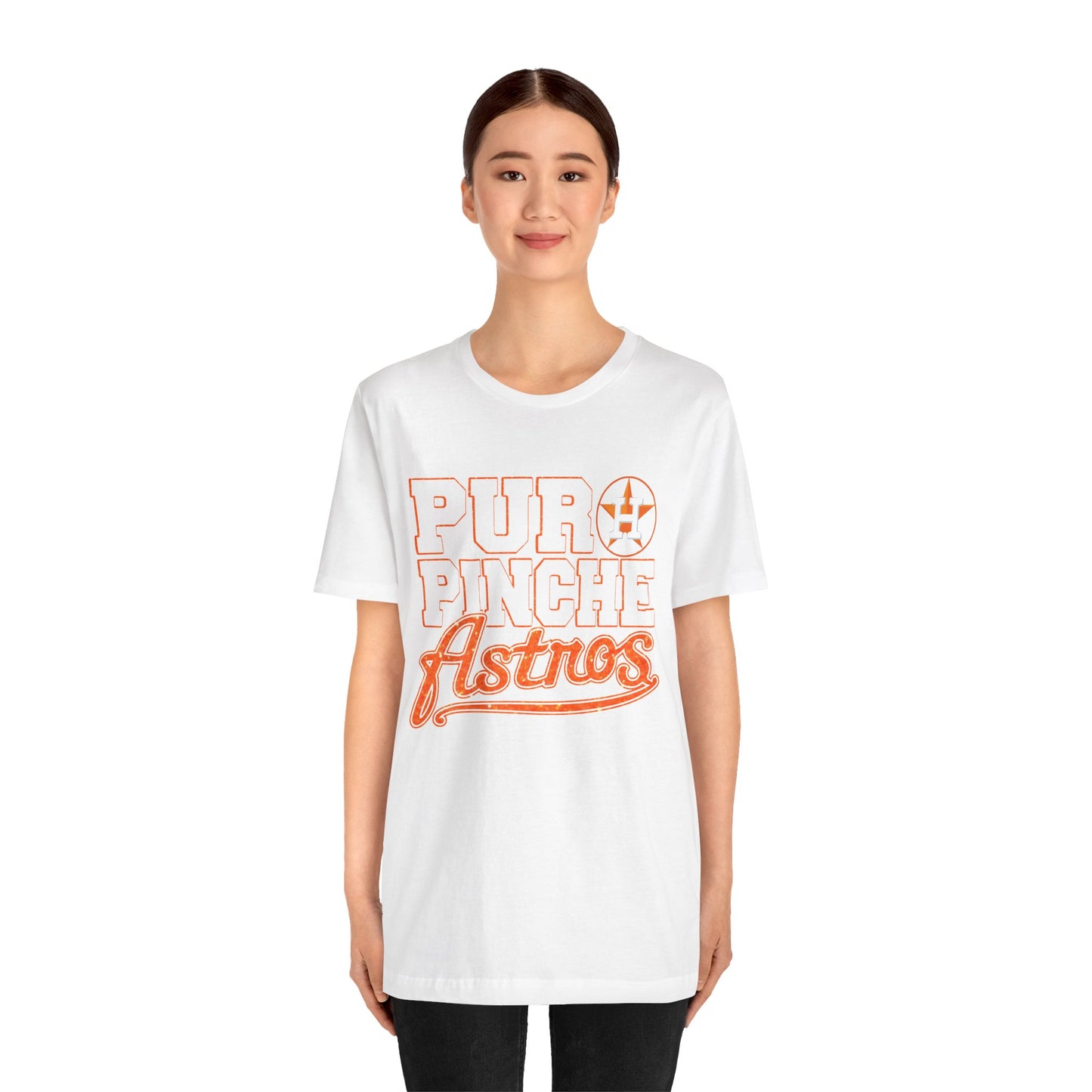 Puro Pinche Astros Houston Unisex Jersey Short Sleeve Tee