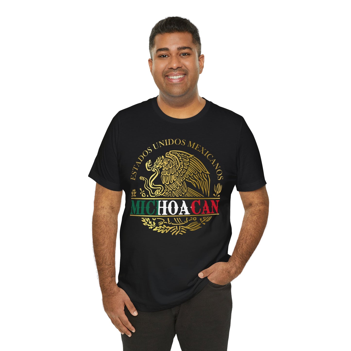 Estados Unidos Mexicanos - Michoacan Unisex Jersey Short Sleeve Tee