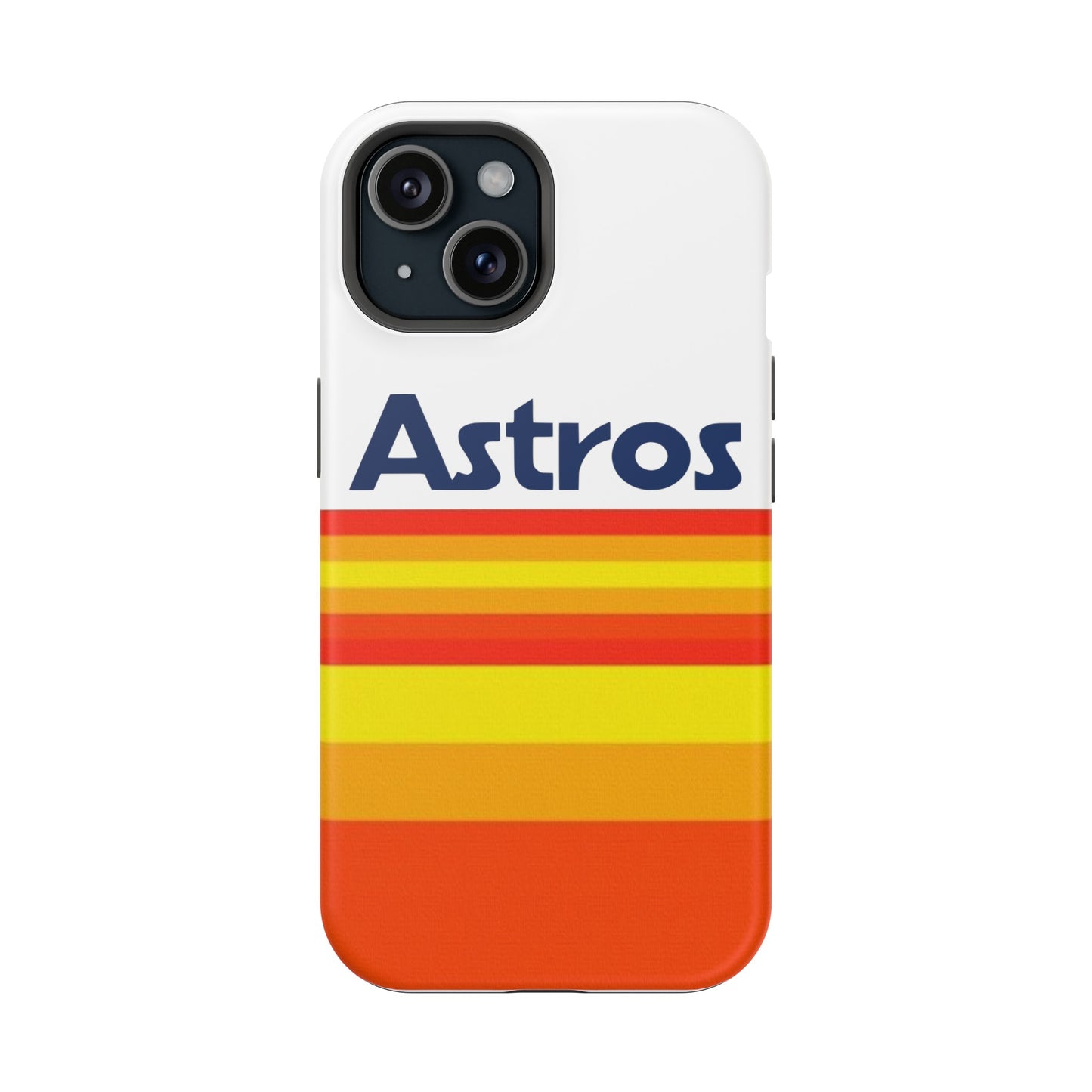 Astros - RETRO - STRIPES - MagSafe Tough Cases