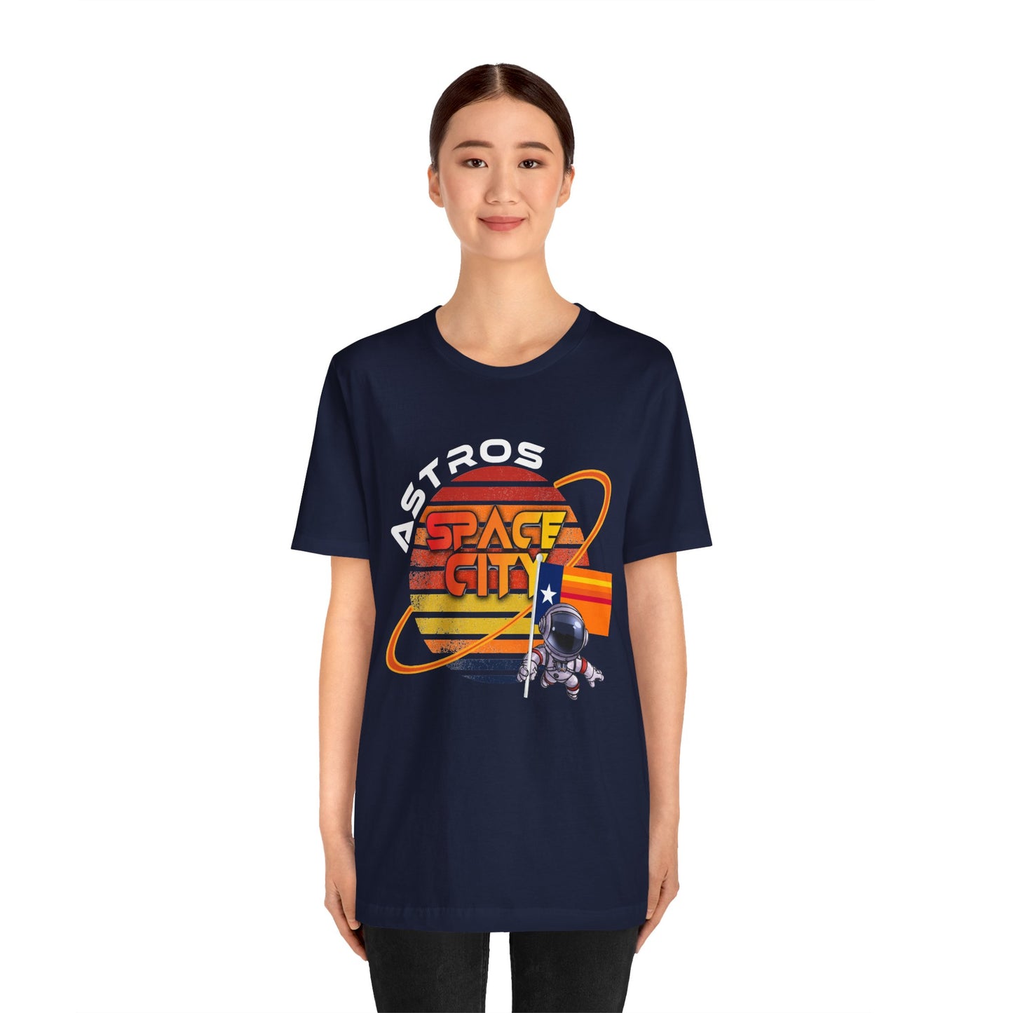 Astros Space City Unisex Jersey Short Sleeve Tee