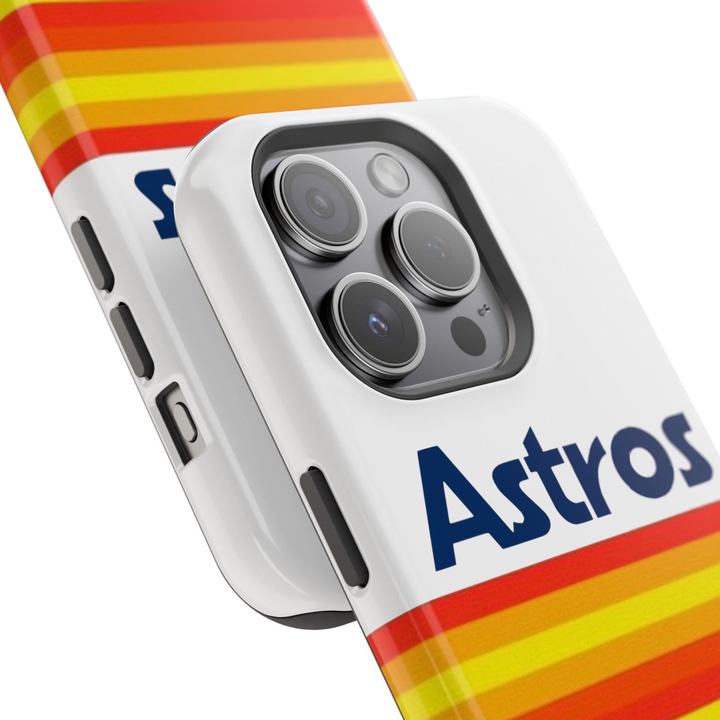 Astros - RETRO - STRIPES - MagSafe Tough Cases