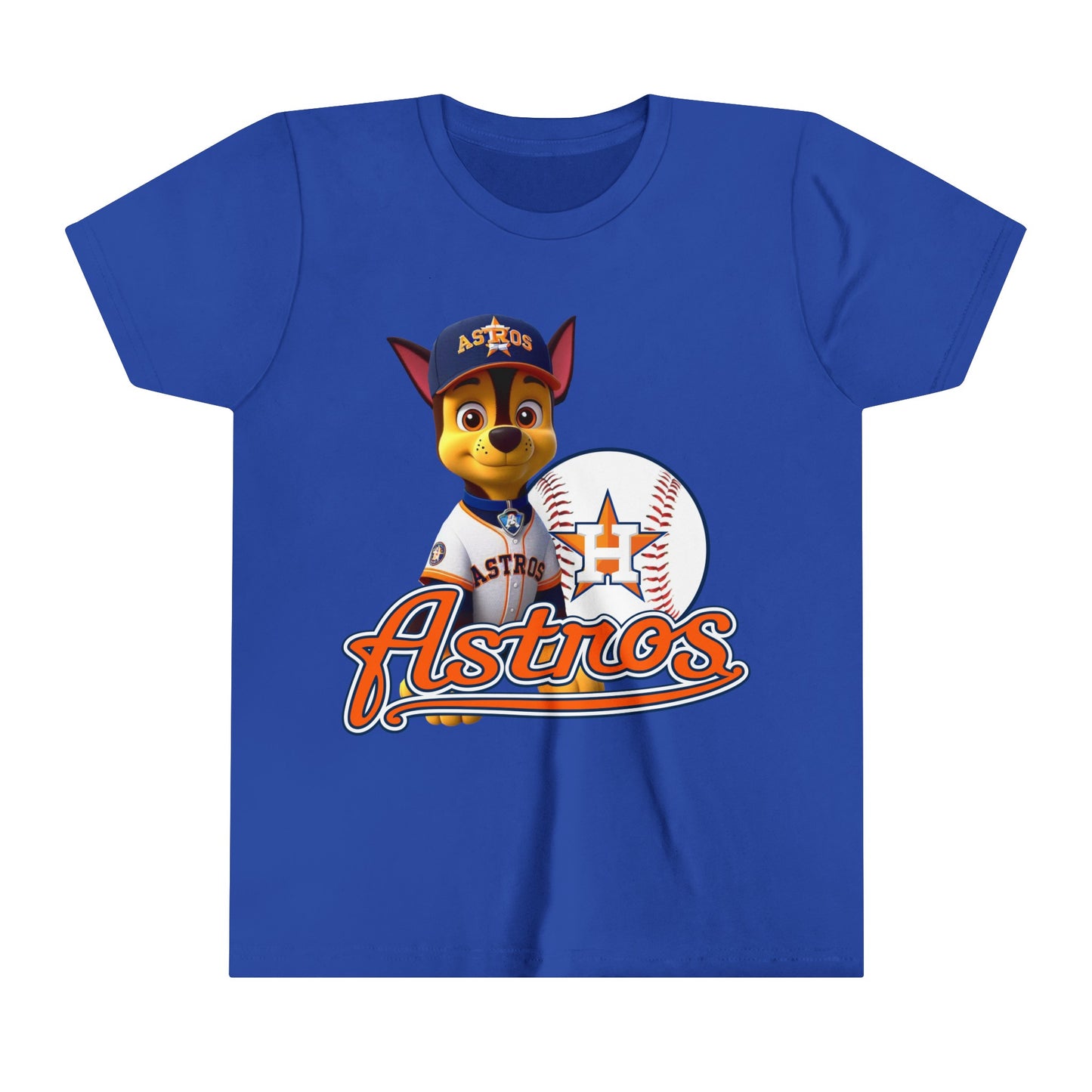 Astros Chase in Jersey Youth Short Sleeve Tee