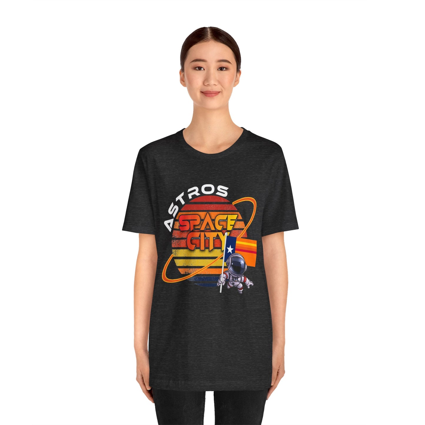 Astros Space City Unisex Jersey Short Sleeve Tee