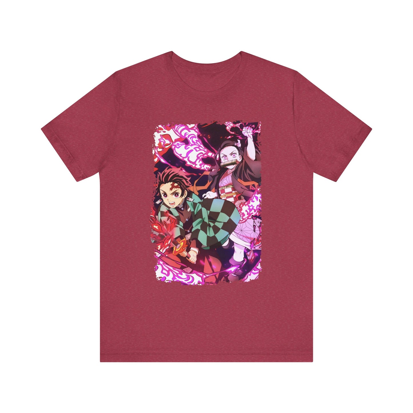 Nezuko and Tanjiro - Demon Slayer - Short Sleeve Tee