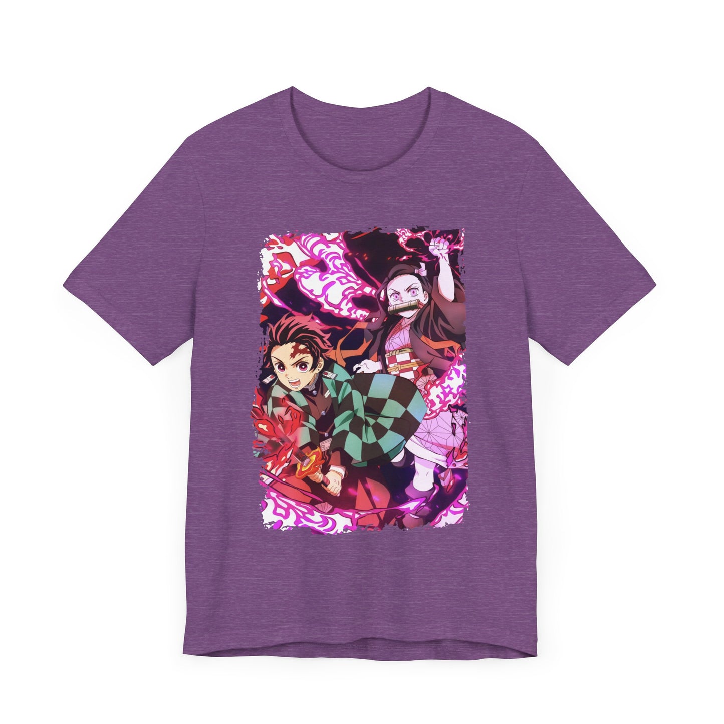 Nezuko and Tanjiro - Demon Slayer - Short Sleeve Tee