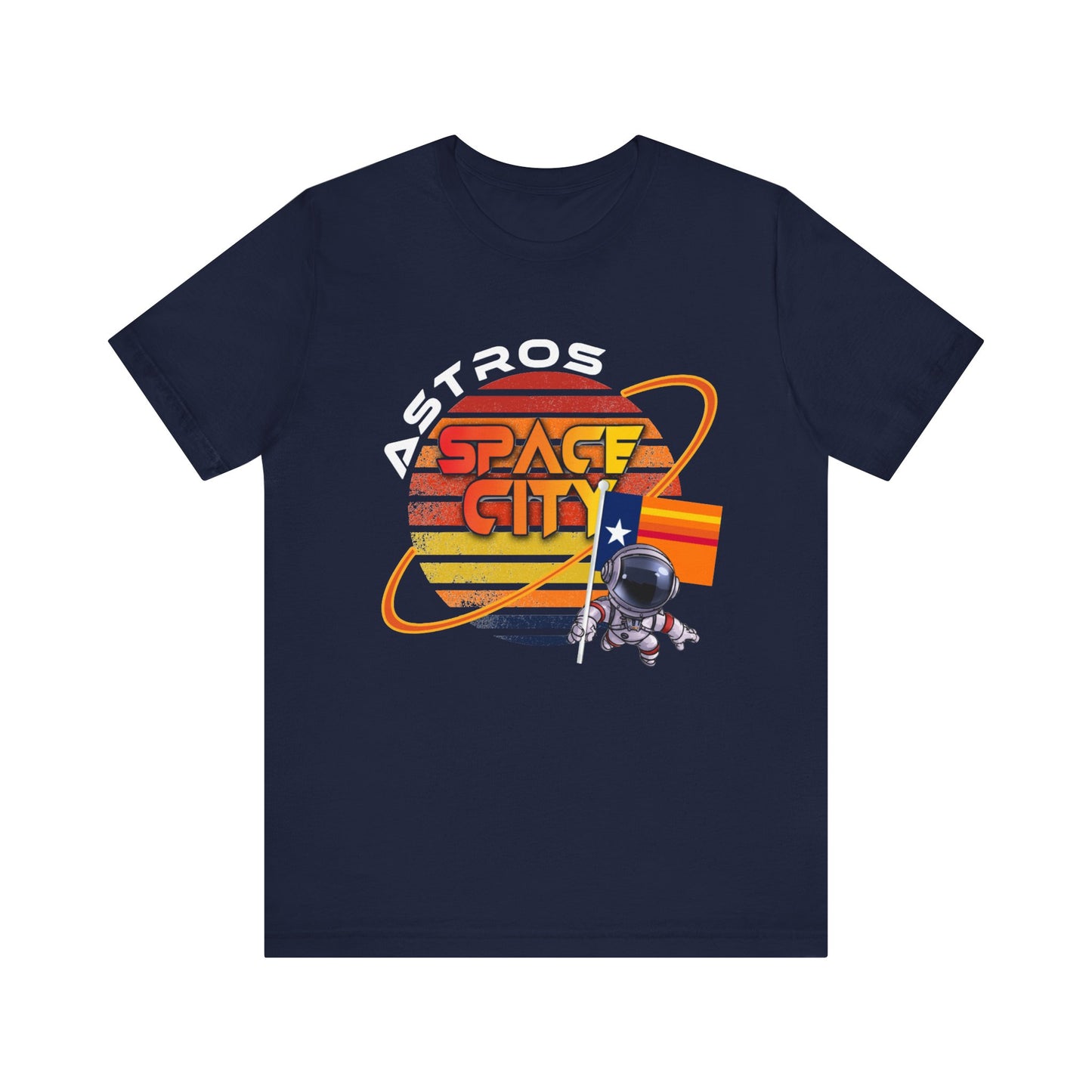 Astros Space City Unisex Jersey Short Sleeve Tee